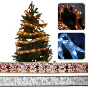 Kalėdinė LED juostelė, 5,2 m, 50 LED, šiltai balta kaina internetu