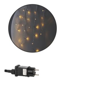 Kalėdinė LED užuolaida/varvekliai, 300 LED, šiltai balta šviesa, 12 m kaina internetu