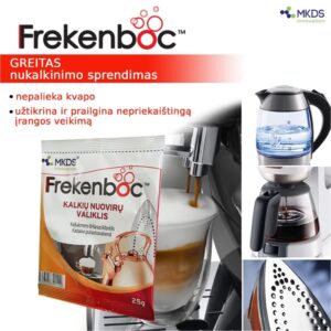 Kalkių nuovirų valiklis FREKENBOC, 25 g kaina internetu