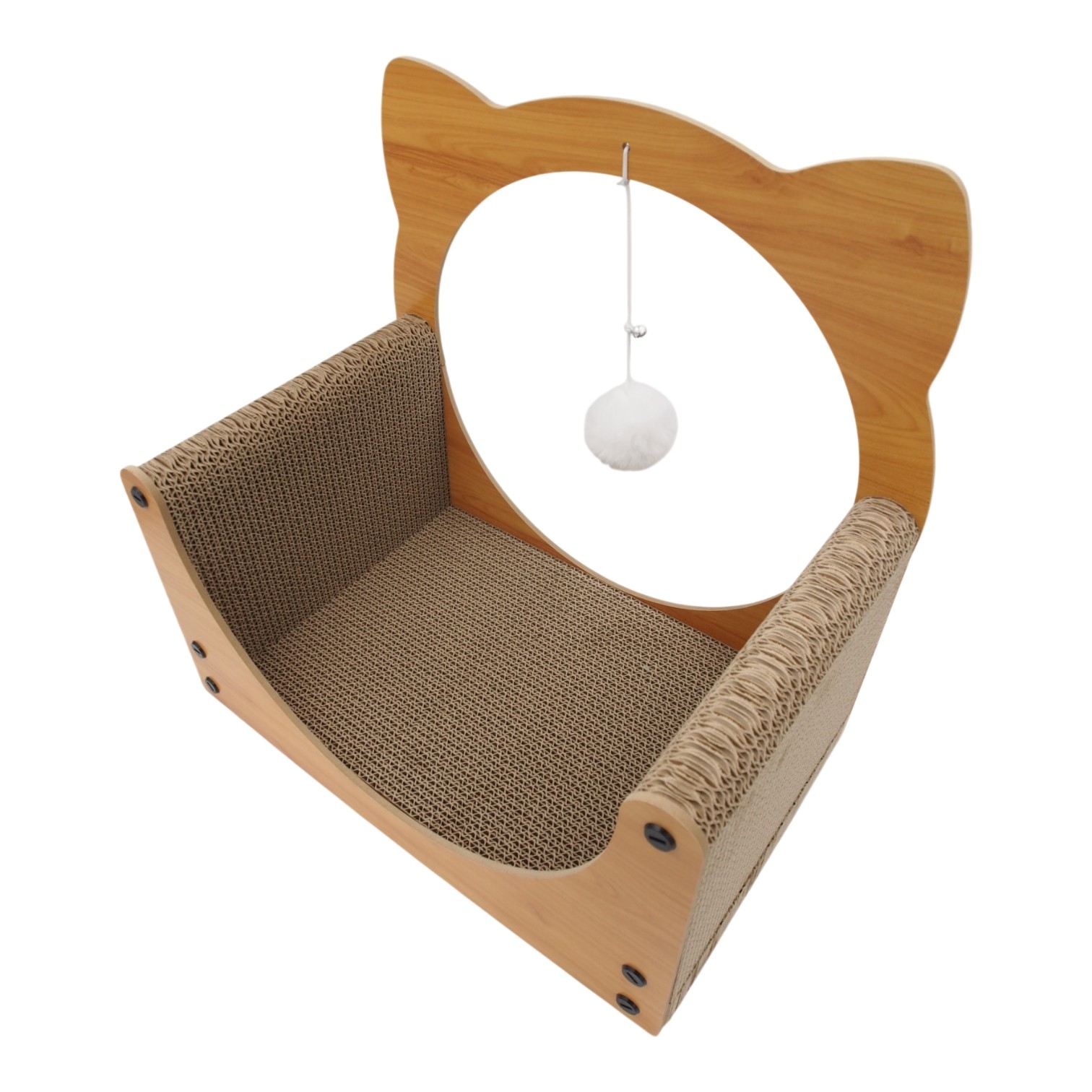 Kartoninė draskyklė katėms 40 x 25 x 40 cm kaina internetu