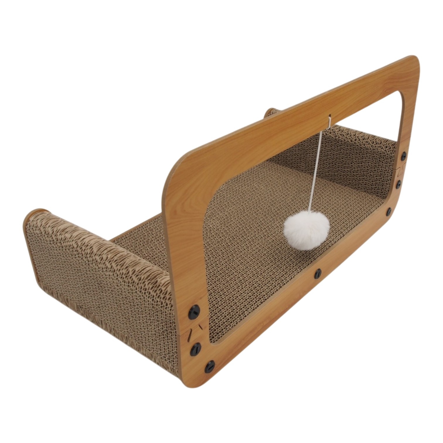 Kartoninė draskyklė katėms 50 x 25 x 26 cm kaina internetu
