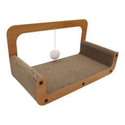 Kartoninė draskyklė katėms 50 x 25 x 26 cm kaina internetu