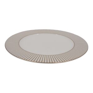 Keraminė lėkštė su auksinėmis linijomis, 27 cm kaina internetu