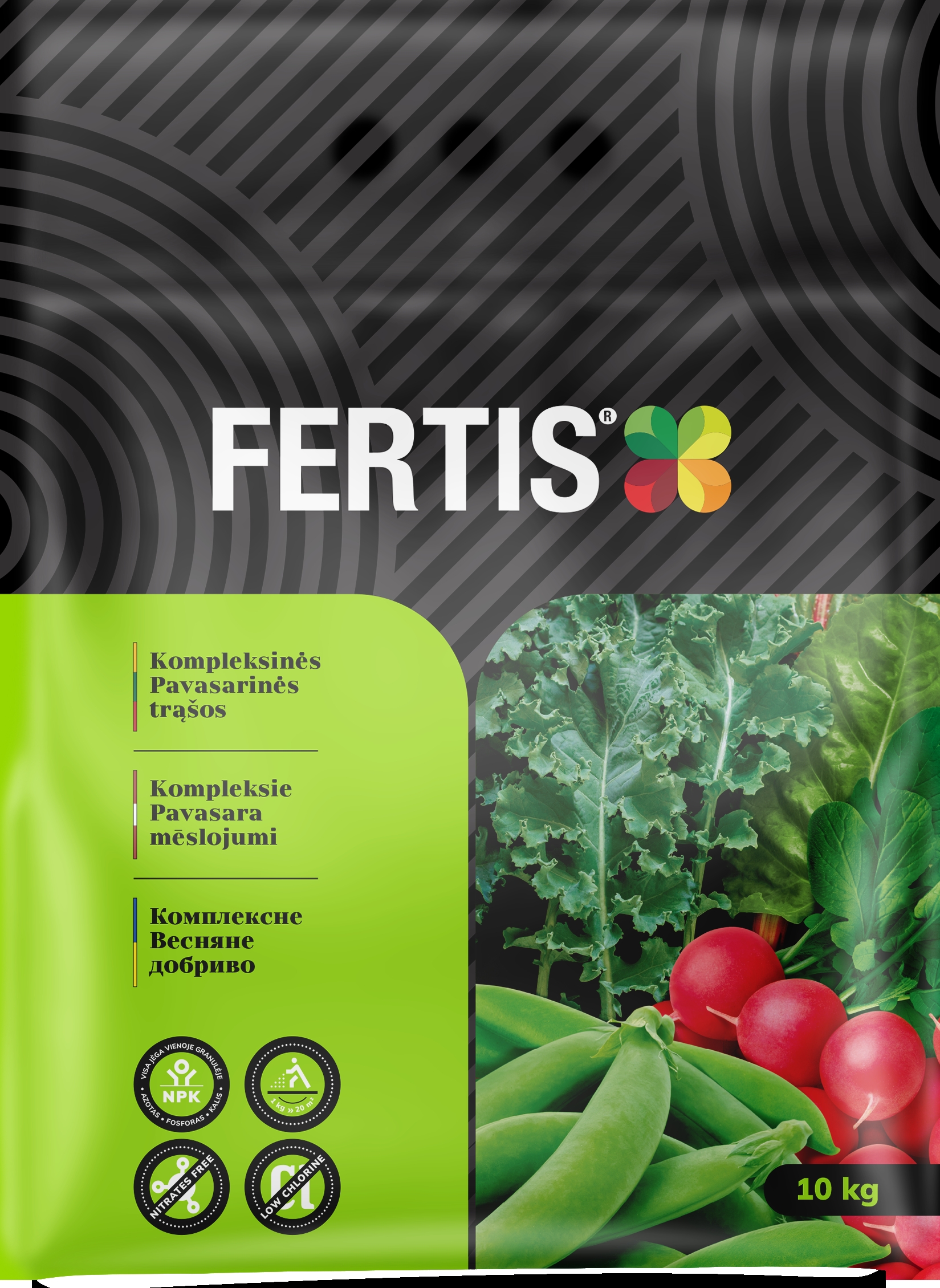 Kompleksinės Pavasarinės trąšos FERTIS , 10kg kaina internetu
