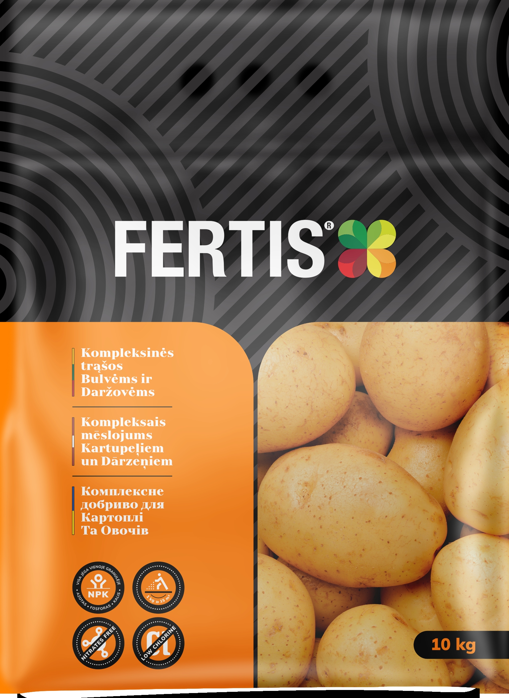 Kompleksinės trąšos Bulvėms ir daržovėms FERTIS, 10kg kaina internetu