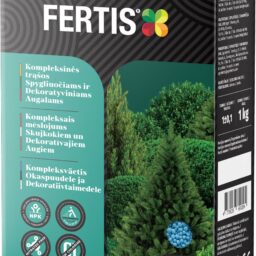 Kompleksinės trąšos Spygliuočiams ir dekoratyviniams augalams FERTIS, 1kg kaina internetu