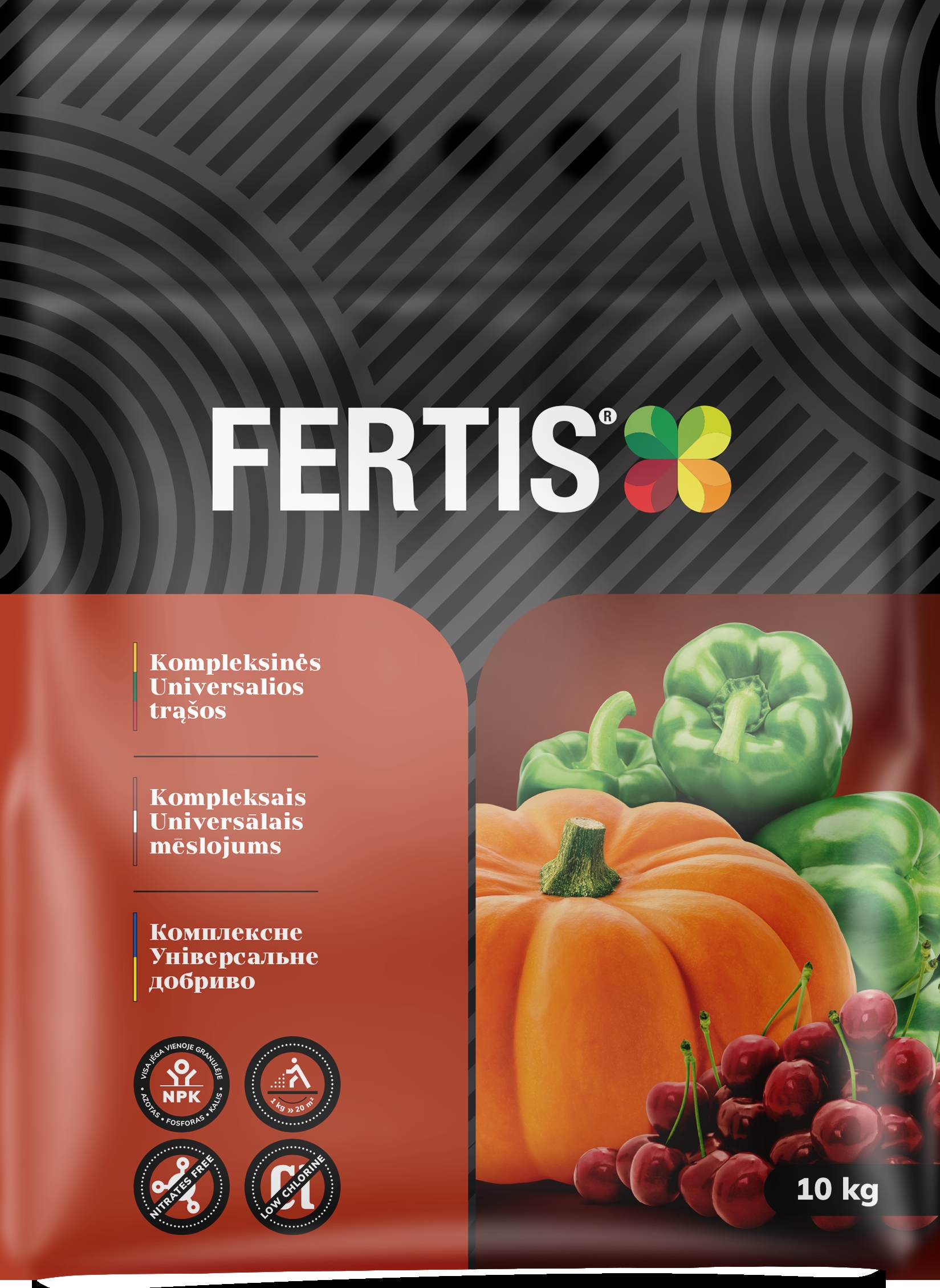 Kompleksinės Universalios trąšos FERTIS, 10kg kaina internetu