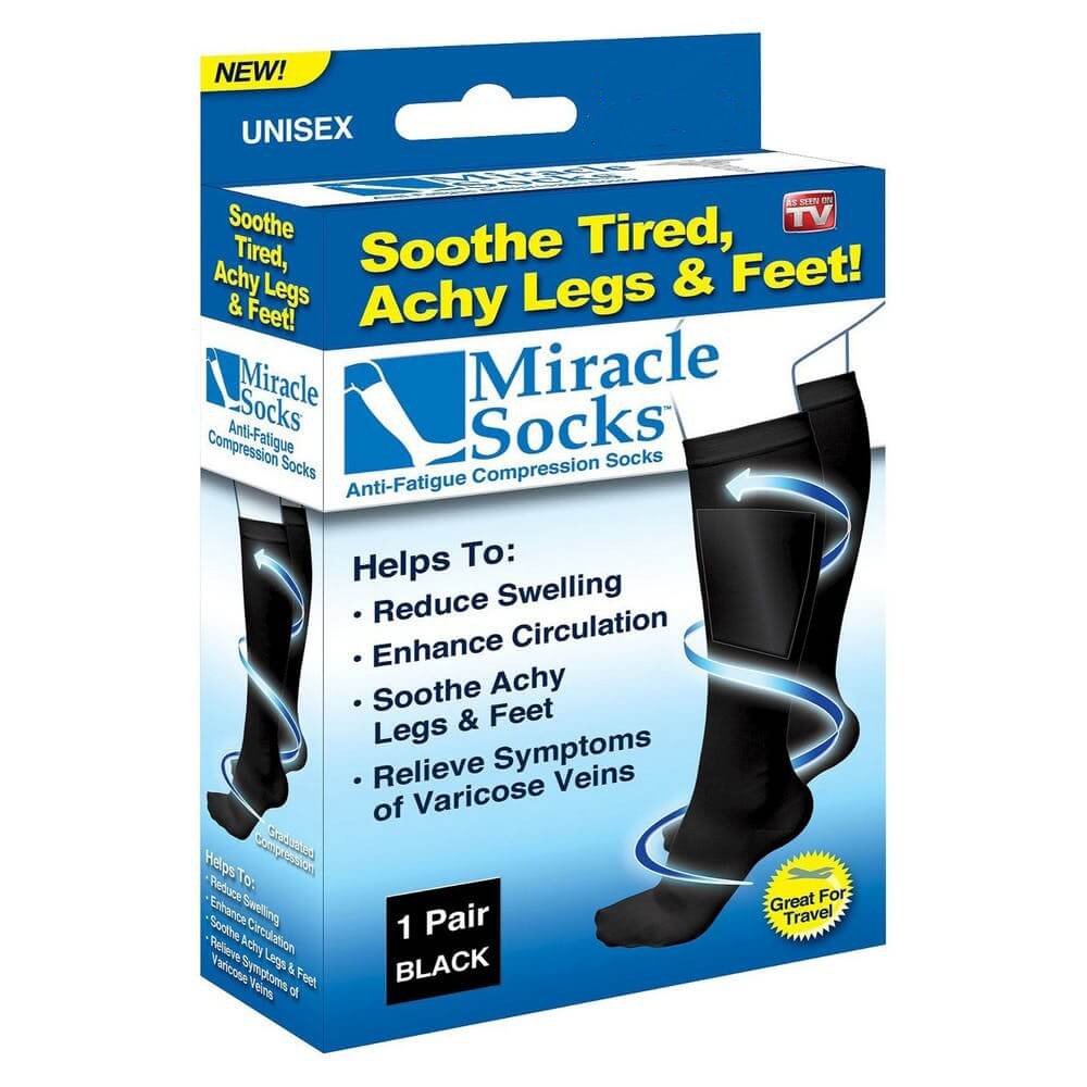 Kompresinės kojinės „Miracle socks” kaina internetu