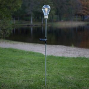 lauko LED lemputė „Edison“ su saulės baterija (80 cm, vintage stilius) kaina internetu