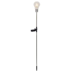 lauko LED lemputė „Edison“ su saulės baterija (80 cm, vintage stilius) kaina internetu