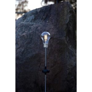 lauko LED lemputė „Edison“ su saulės baterija (80 cm, vintage stilius) kaina internetu