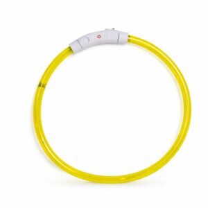 LED antkaklis (Geltona) kaina internetu
