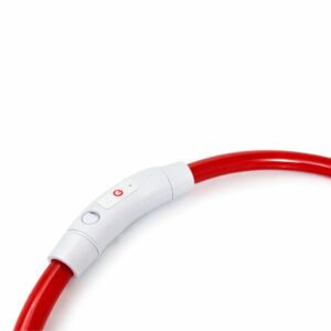LED antkaklis (Raudona) kaina internetu