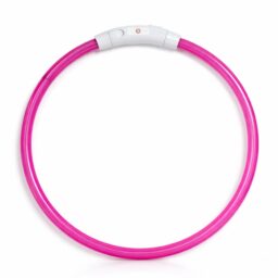 LED antkaklis (Rožinė) kaina internetu