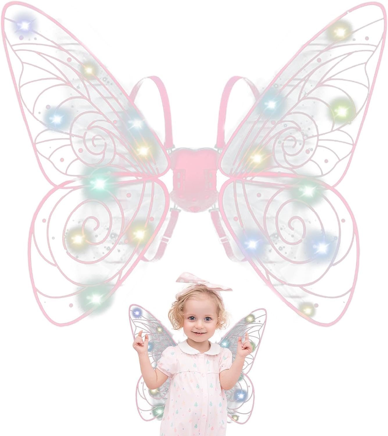 LED Fėjos Sparnai „Wings of Faerie“ kaina internetu