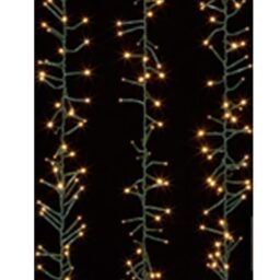 LED girlianda 400 LED, 4 m, šiltai balta kaina internetu