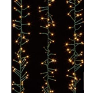 LED girlianda 400 LED, 4 m, šiltai balta kaina internetu