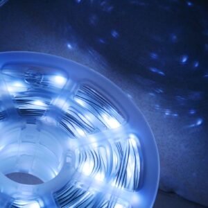 LED girlianda CHOMIK „Micro Wire Light“ 500 LED, šaltai balta, 50 m kaina internetu
