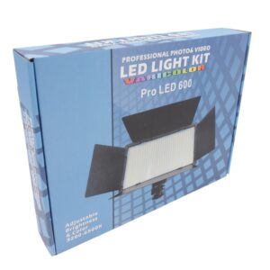 LED panelinė lempa su trikoju 600 pro KIT kaina internetu