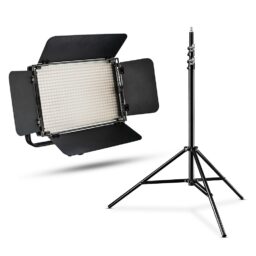 LED panelinė lempa su trikoju 800 pro KIT kaina internetu