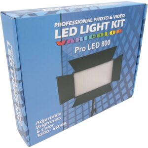 LED panelinė lempa su trikoju 800 pro KIT kaina internetu