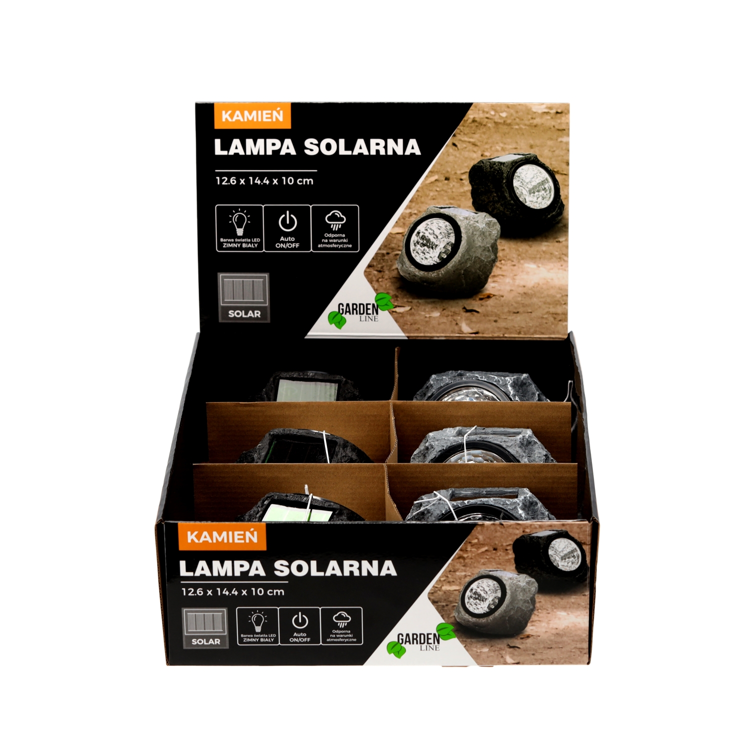 LED saulės energija maitinama sodo lempa kaina internetu