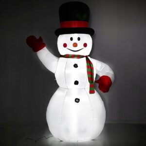LED šviesomis apšviestas sniego senis kaina internetu