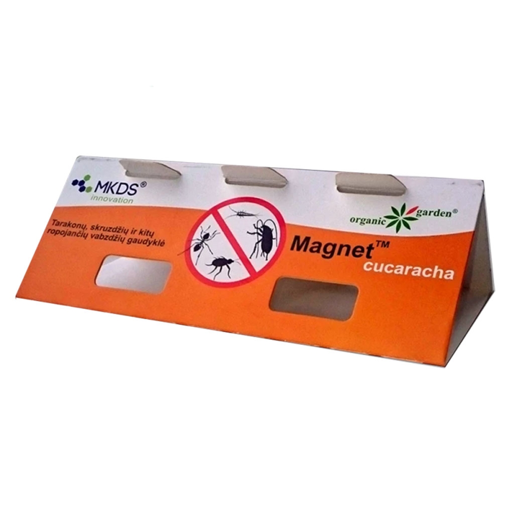 MAGNET cucaracha lipni monitoringo gaudyklė tarakonams ir kitiems ropojantiems vabzdžiams kaina internetu