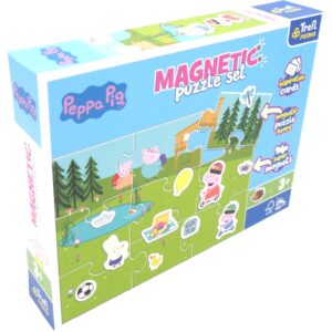 Magnetinis dėlionės rinkinys Peppa Pig – Trefl Primo kaina internetu