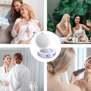 Makiažo veidrodėlis su POWERBANK kaina internetu