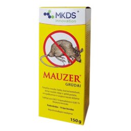 Mauzer grūdai pelių ir žiurkių naikinimui, 150 g kaina internetu