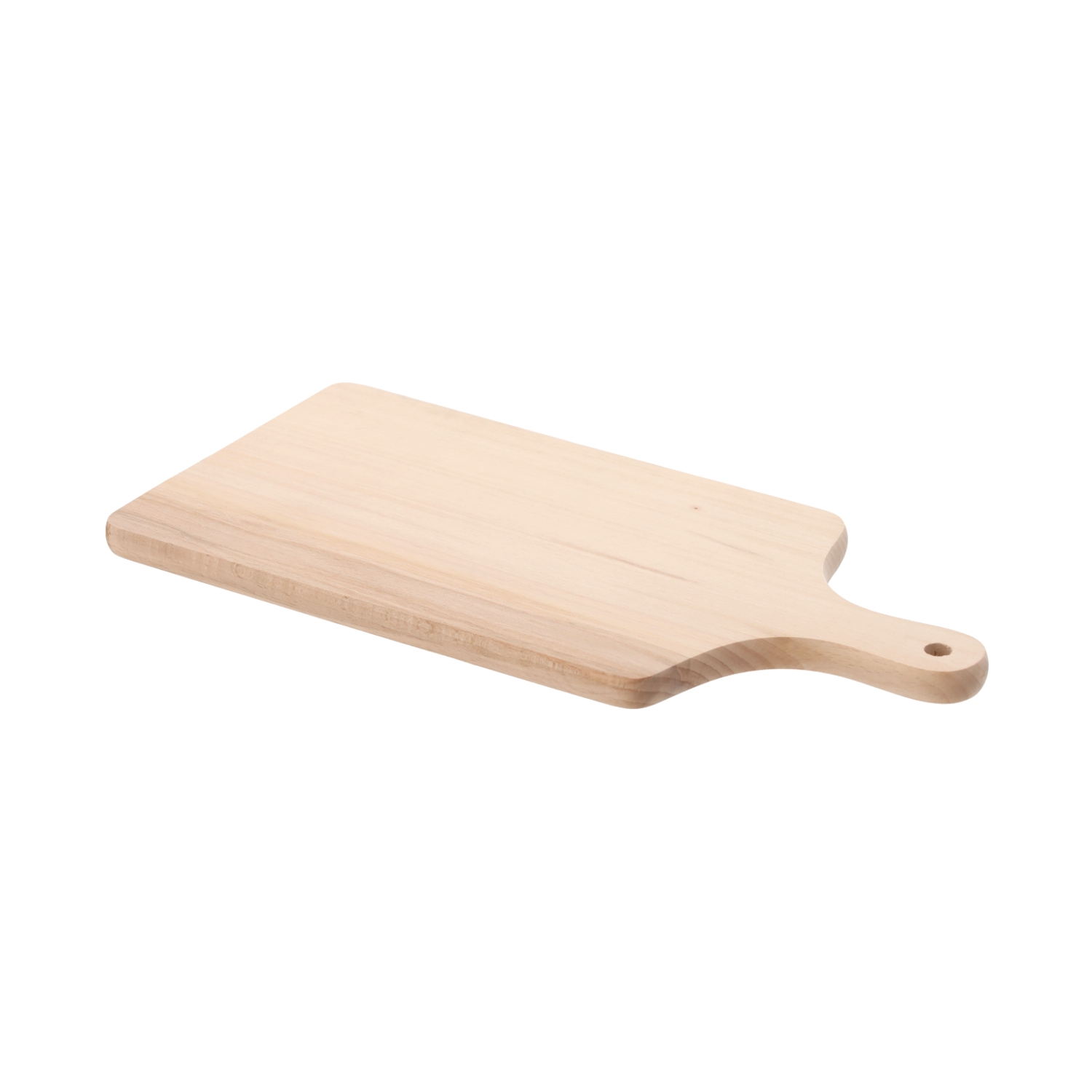 Medinė pjaustymo lentelė su rankena 38 × 17,5 cm kaina internetu