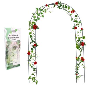 Metalinė sodo pergola vijokliniams augalams 140 × 38 × 240 cm kaina internetu