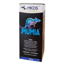 MUMIA grūdai pelių ir žiurkių naikinimui, 150 g kaina internetu