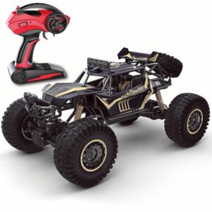 Nuotoliniu būdu valdomas „Rock Crawler“ visureigis 1:8 kaina internetu