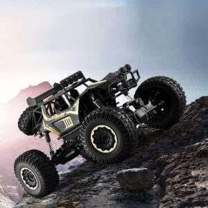 Nuotoliniu būdu valdomas „Rock Crawler“ visureigis 1:8 kaina internetu