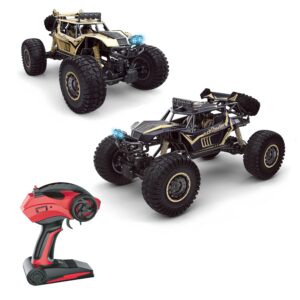 Nuotoliniu būdu valdomas „Rock Crawler“ visureigis 1:8 kaina internetu