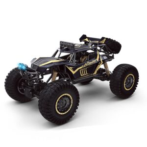 Nuotoliniu būdu valdomas „Rock Crawler“ visureigis 1:8 kaina internetu
