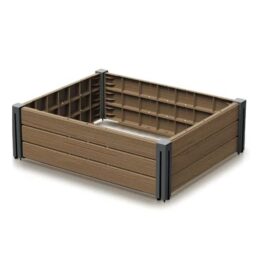 Pakelta lysvė Base Plant 75,6 × 61,8 × 23 cm, ruda (83 l) kaina internetu