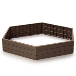 Pakelta lysvė Base Woody 148 × 129 × 25 cm, ruda kaina internetu