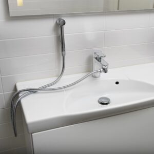 Papildomas kriauklės dušas su tvirta 1750 mm žarna kaina internetu