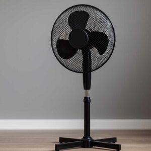 Pastatomas ventiliatorius 45W, juodas kaina internetu