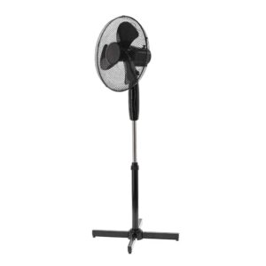 Pastatomas ventiliatorius 45W, juodas kaina internetu
