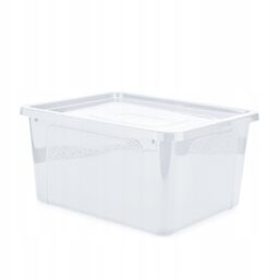 Plastikinis sandėliavimo konteineris su dangčiu, 20L kaina internetu