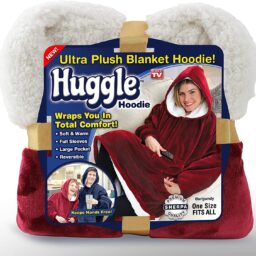 Pledas, megztinis "Huggle" Raudonas kaina internetu