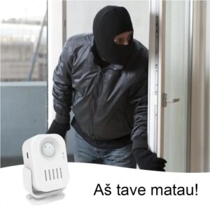 Praėjimo skambutis (galima įrašyti balsą) kaina internetu
