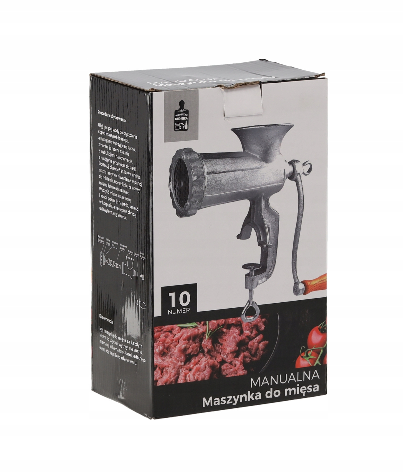 Rankinė mėsmalė Nr. 10 (ketaus) kaina internetu