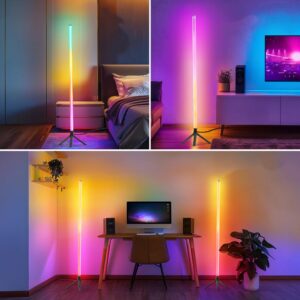 RGB Grindų Lempa 120 cm kaina internetu