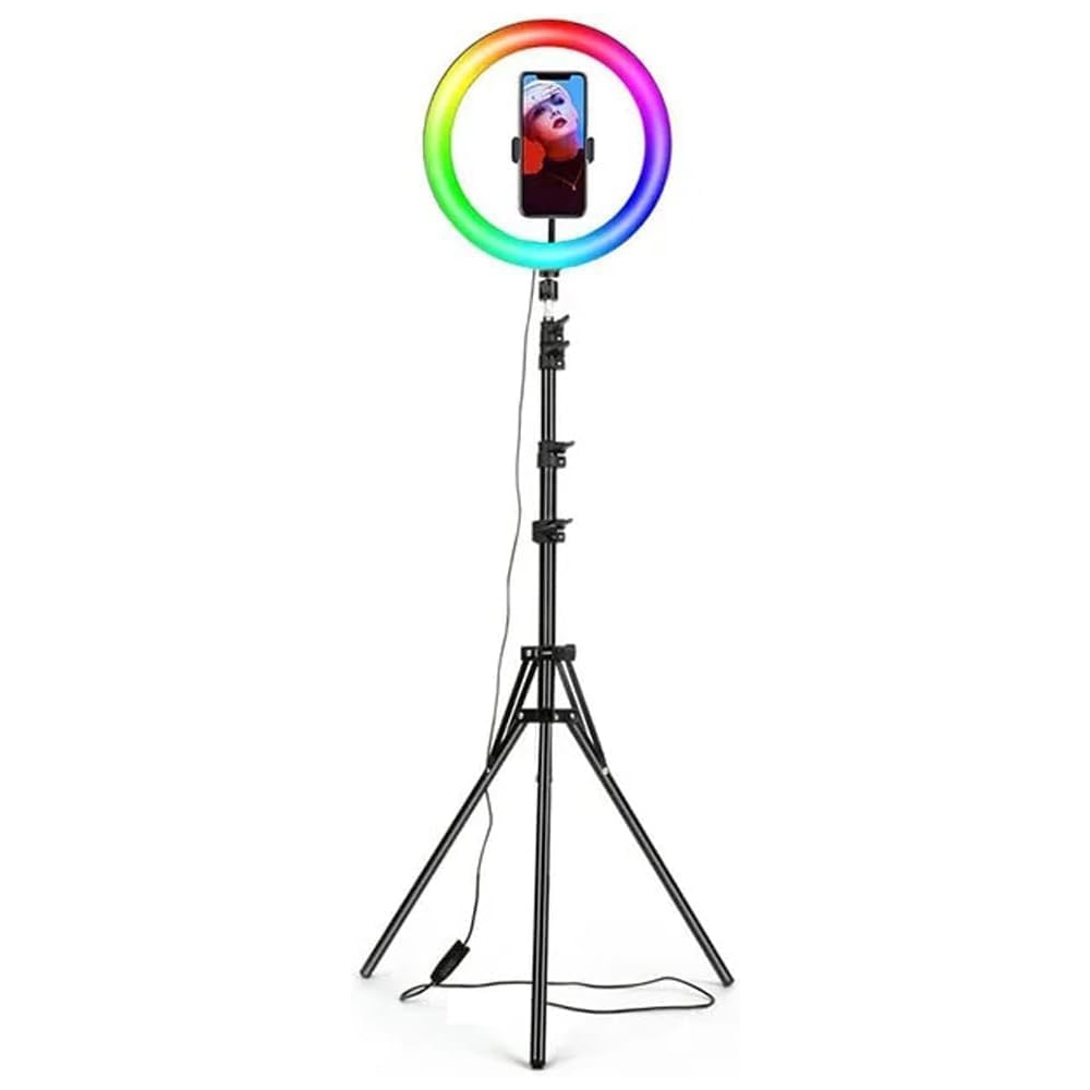 RGB žiedo formos lempa kaina internetu