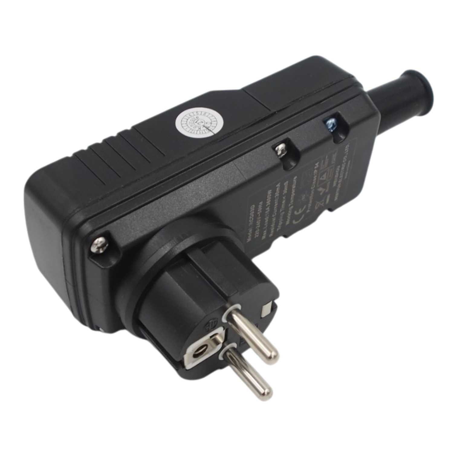 Saugos RCD adapteris (nuotėkio relė su TEST/RESET mygtukais) kaina internetu